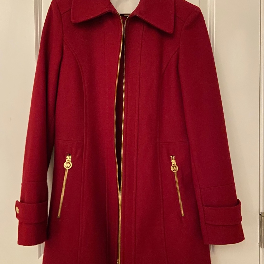Michael Kors Red Coat